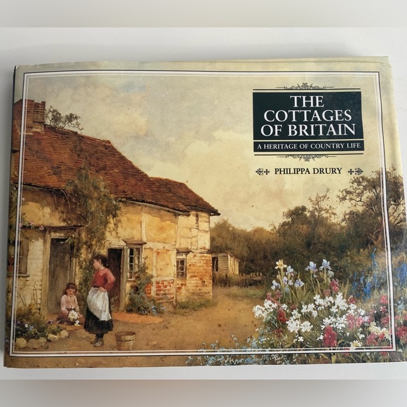 Vintage Other - The cottages Of Britain A Heritage Of Country Life By Phillipa Drury Hardcover